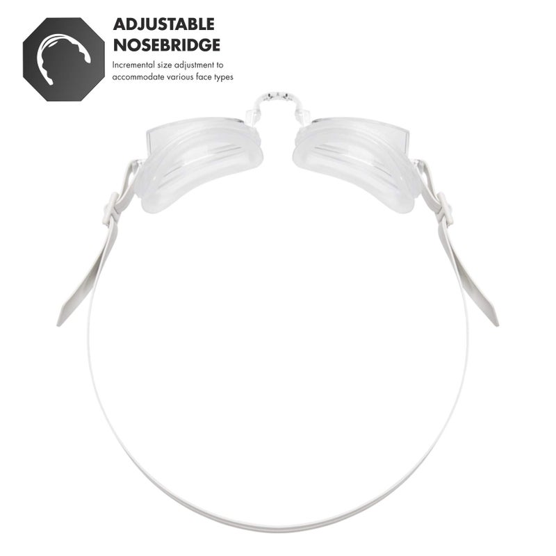 TYR Racetech Performance Goggle (Clear), 7.2 x 2.8 x 2.2 inches - Image 3
